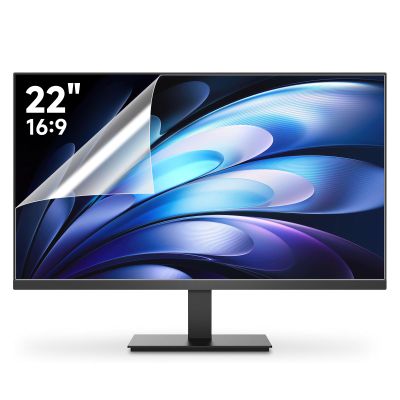 2 Pack 22 Inch 1920x1080P Anti Glare Computer Screen Cover, Eye Protection Anti Scratch Matte Anti Glare Film for All 22'' with 16:9 Aspect Ratio Computer Monitor