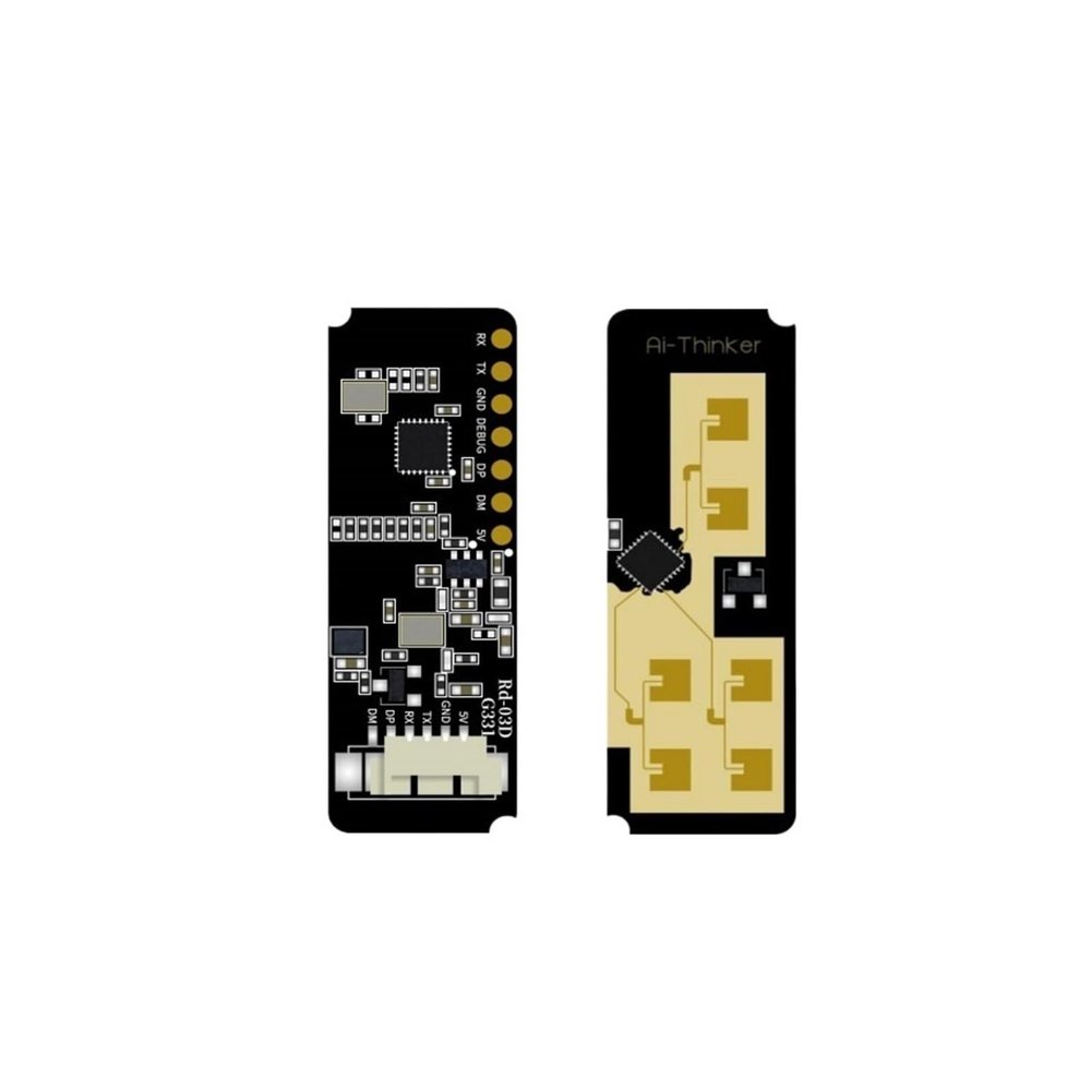24G Multi-Target Human Motion Trajectory Localization and Tracking Radar Module Rd-03D On-Board PCB Antenna(1Pcs Rd-03D)