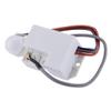 Indoor Outdoor Ceiling Cupboard Mini PIR Motion Detector Built-in Flush-Mounted Infrared Body Sensing Sensor Light Lamp Switch view 3