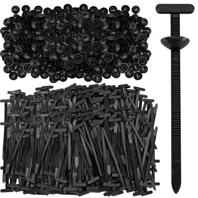 150Pcs Nylon Universal Cable Tie Buckle, Zipper Clips Heavy Duty Plastic Plastic T Zip Ties Self-Locking Holder for Car Daily Repair Quick Fixing Multipurpose
