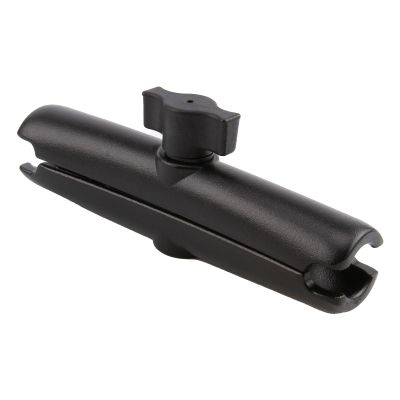 Double Socket Arm Compatible with RAM Mounts B Size 1" Ball Components, Fits Industry All Standard 1" Ball Adapters for Fish Finder Mount, GPS Mount Bracket, Phone Holder (5.91" Long Arm)
