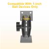 Double Socket Arm Compatible with RAM Mounts B Size 1" Ball Components, Fits Industry All Standard 1" Ball Adapters for Fish Finder Mount, GPS Mount Bracket, Phone Holder (5.91" Long Arm) view 3