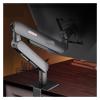 IMMDJUQI Monitor Arm Desk Stand 17" - 34" Weight Up to 19.8 lbs (9 kg) Screen Stand Adjustable 360 Rotation AM400B Monitor(Silver Monitor Arm) view 2