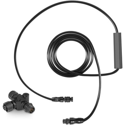8M0092085 Xi Series Pinpoint GPS Gateway Kit for MotorGuide Xi3/Xi5 Trolling Motors - Sonar GPS Integration with T-Connector, Black