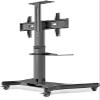 FENOKD Mobile TV Stand, TV Stand on Wheels, Television Stands On Wheels, TV Riser TV Mounts, Stands & Turntables, Trolley Floor Bracket view 4