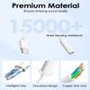 2PCS USB C to 3.5mm Audio Headphone Jack Adapter, Digital to Analog Audio Dongle Compatible with iPhone 16/16 Pro/15/Pro Max/Plus, Samsung Galaxy S24 S23 S22, MacBook, iPad Pro view 4