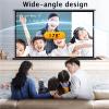 30/40/50" Inch Portable Projection Screen16:9 Small Retractable Floor Standing Mobile Tabletop Screen, Lightweight Carry & Durable, Portable Projection Screen Indoor Legs and Carry Bag(40in/4:3) view 2