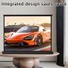 30/40/50" Inch Portable Projection Screen16:9 Small Retractable Floor Standing Mobile Tabletop Screen, Lightweight Carry & Durable, Portable Projection Screen Indoor Legs and Carry Bag(40in/4:3) view 3