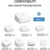 Huafly 1Pcs Screwless Wall Mount Bracket for eero 7 WiFi, VHB Stick On Holder, Strong Adhesive Holder, No Tools No Drilling No Hole-White (eero 7 Mount,1Pcs) view 3