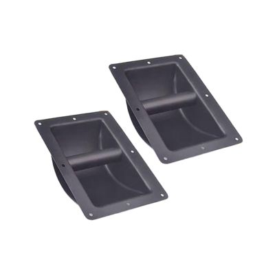 ZGUZMCMK 2Pcs Speaker Handles Accessories Lightweight Cabinet Grasp Supplies Loaded Case Side Handle Chest Handle Portable Heavy Duty, S