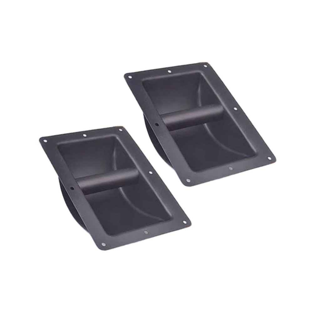 ZGUZMCMK 2Pcs Speaker Handles Accessories Lightweight Cabinet Grasp Supplies Loaded Case Side Handle Chest Handle Portable Heavy Duty, S
