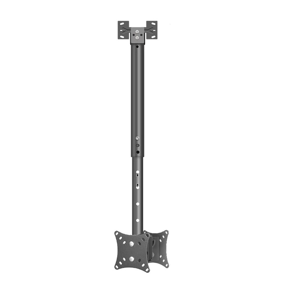 FENOKD TV Stand TV Double TV Ceiling Mount, Tilt Swivel Telescopic Bracket Fits Most 12-32 Inch TVs, Holds 2 Back to Back TVs, Max 100x100mm,