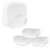 Huafly 3Pcs Screwless Wall Mount Bracket for eero 7 WiFi, VHB Stick On Holder, Strong Adhesive Holder, No Tools No Drilling No Hole-White (eero 7 Mount,3Pcs) view 1