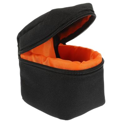 Yardenfun Shockproof Camera Lens Bag for DSLR and Mirrorless Cameras Portable Padded Storage Pouch Zipper for Travel Protective Insert for Photography Gear