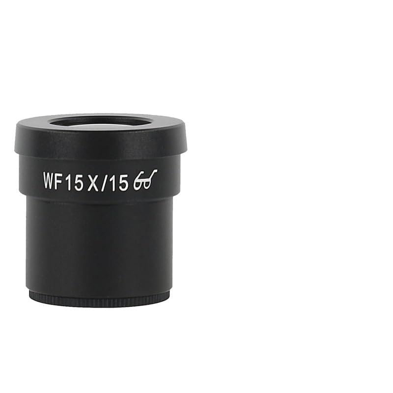 1pc Stereo Microscope WF10X WF15X WF20X WF30X Reticle Wide-Angle Field with Scale Measurement Eyepiece 30MM for Binocular Trinocular(Gold)