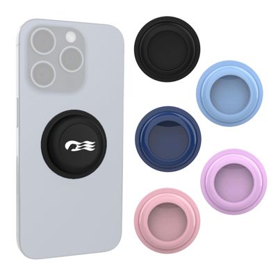GudCoaks [5 Pack] Princess Cruise Medallion Holders for iPhone, Android, and All Devices - Stickers Cell Phone Holder Accessories for Carnival Ocean Medallion (Black/Purple/Blue/Sky Blue/Pink)