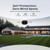 eufy Security SoloCam E42 4-Cam Kit (HomeBase S380), 4K Security Camera Wireless Outdoor, Solar Powered, AI Motion Tracking, Strobe Light, Pan & Tilt, Facial Recognition, Local Storage Up to 16 TB view 3
