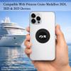 GudCoaks [5 Pack] Princess Cruise Medallion Holders for iPhone, Android, and All Devices - Stickers Cell Phone Holder Accessories for Carnival Ocean Medallion (Black/White/Blue/Black/Pink) view 2