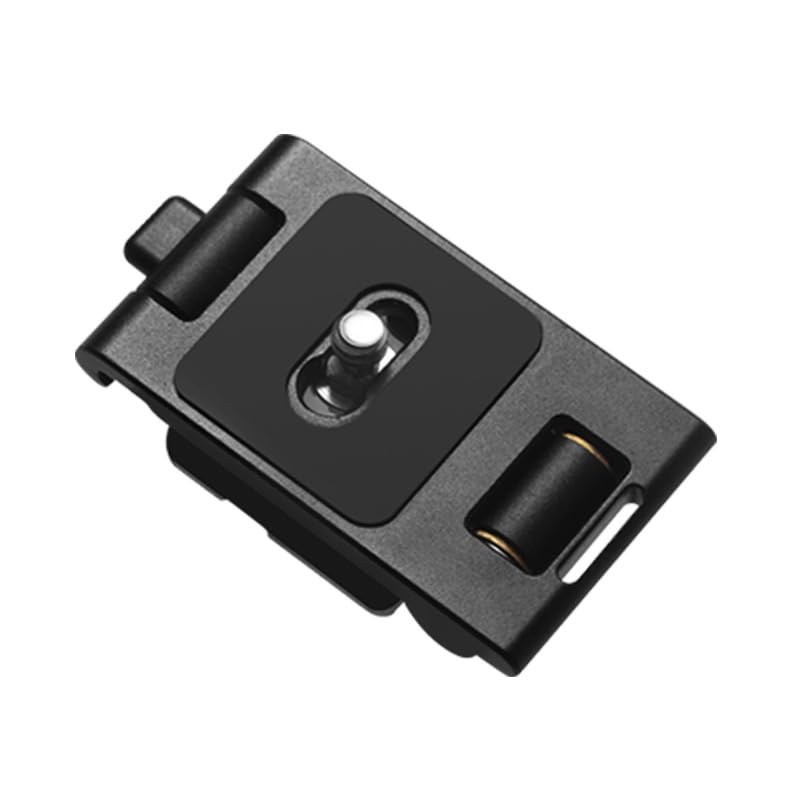 70mm Camera Quick Release Plate Fits Arca Swiss Standard Clamp Universal Metal Small QR Tripod Camera Body Mount Plate for DSLR Camera Tripod Ballhead (ZDB-001 L Shape)