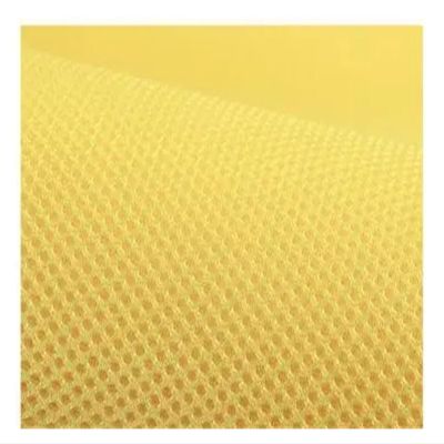 Speaker Mesh Fabrics for Stereo Sound Box Thick Breathable 155cm Wide 185g/M2 2mm Thickness(Yellow,100CMX150CM_180 GSM)
