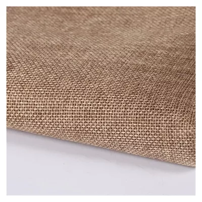 USMITING Speaker Grill Cloth Linen Fabric Protective Dustproof Mesh Cloth Stereo Fabric Replacement for Media Cabinet KTV Boxes(Dark Beige)