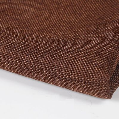 USMITING Speaker Grill Cloth Linen Speakers Fabric Protective Dustproof Mesh Cloth Stereo Fabric Replacement for Media Cabinet KTV Boxes(Brown)