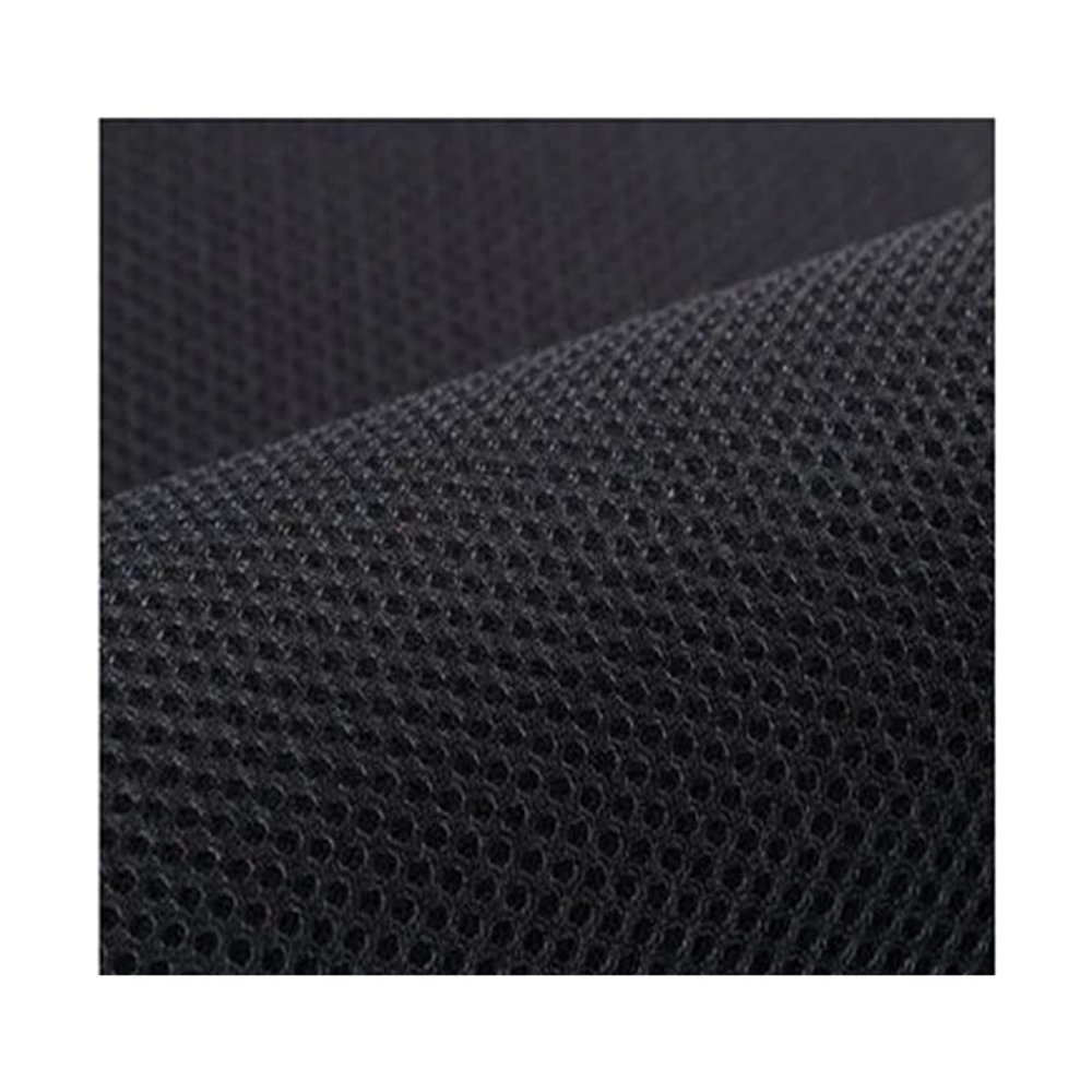 Speaker Mesh Fabrics for Stereo Sound Box Thick Breathable 155cm Wide 185g/M2 2mm Thickness(Black,100CMX150CM_180 GSM)