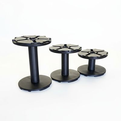 Industrial Empty Spool For Wires, Cords, Rope, Hose Etc... 12in x 16in Sturdy Impact Resistant HDPE Empty Reel (Center Hole 2in)
