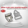 2PCS Strap Clips Lugs Adapter 645SUPER TLR Professional Camera view 2