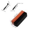Homoyoyo 1set Record Cleaning Brush Vinyl Record Cleaner Kit Vinyl Anti Static Brush Record Cleaning Kit Vinyl Record Cleaner Brush Kit Vinyl Static Reducer Record Accessories Wooden view 2