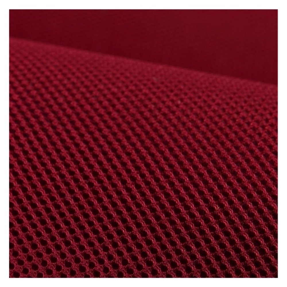 USMITING Mesh Fabric by The Meter for Speaker Box Horn Cinema Engineering Cloth Dustproof Breathable Plain Black Brown Gray(Wine red)