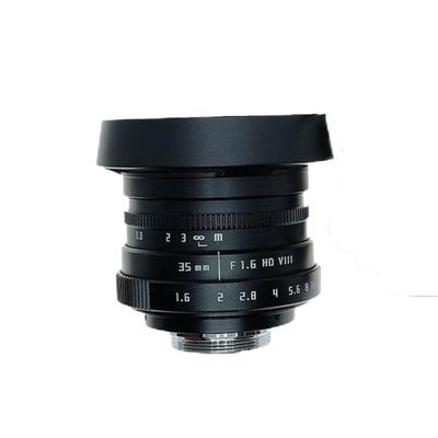 35mm F1.6 HD Prime Lens for Fit for Nikon E EF-M Fuji X M4/3 Mount Beginner