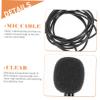 BIUDECO Lavalier Microphone Clip-On 3.5mm High Sensitivity Recording Mic for Interviews Meetings and Streaming Mini Condenser Microphone for Phones and Tablets view 3
