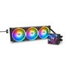 MAGFloe 420 Ultra CPU Liquid Cooler/Intel&AMD Compatible/ 3x140mm 500~2000rpm SWAFAN EX/ 420mm Radiator/MAGForce 2.0/3.95" Square LCD/Swappable Fan Blades/Black/CL-W451-PL14SW-A view 1