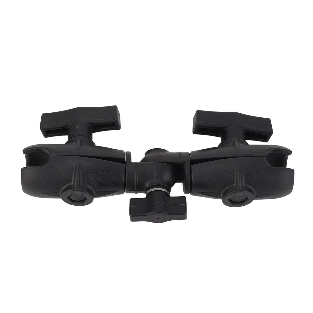 8.1 Inches Double Socket Ratchet Arm for RAM Mounts, C Size 1.5in Ball Components, 360 Degree Rotation, High Load Capacity, Sturdy Nylon Material