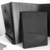 USMITING Black Speaker Transparent Cloth Thickened Audio Mesh Mask Cloth Speaker Mesh Cover Cloth Audio Dust-Proof Cloth with Elastic(L0.5m W0.75m,Thick Black) view 3
