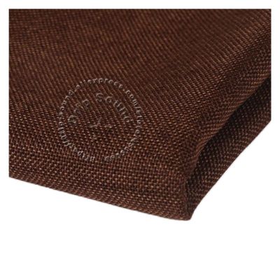 USMITING Speaker Linen Fabric Dust Grille Cloth Coarse Antique Mesh Gauze Retro Sound Transparent Dustproof Guitar Mask Protective Parts(Brown)