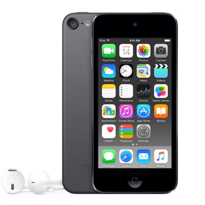 MP3 Player, 128GB, Space Gray, Compatible with lpod Touch,7th Genaration(Latest, New)