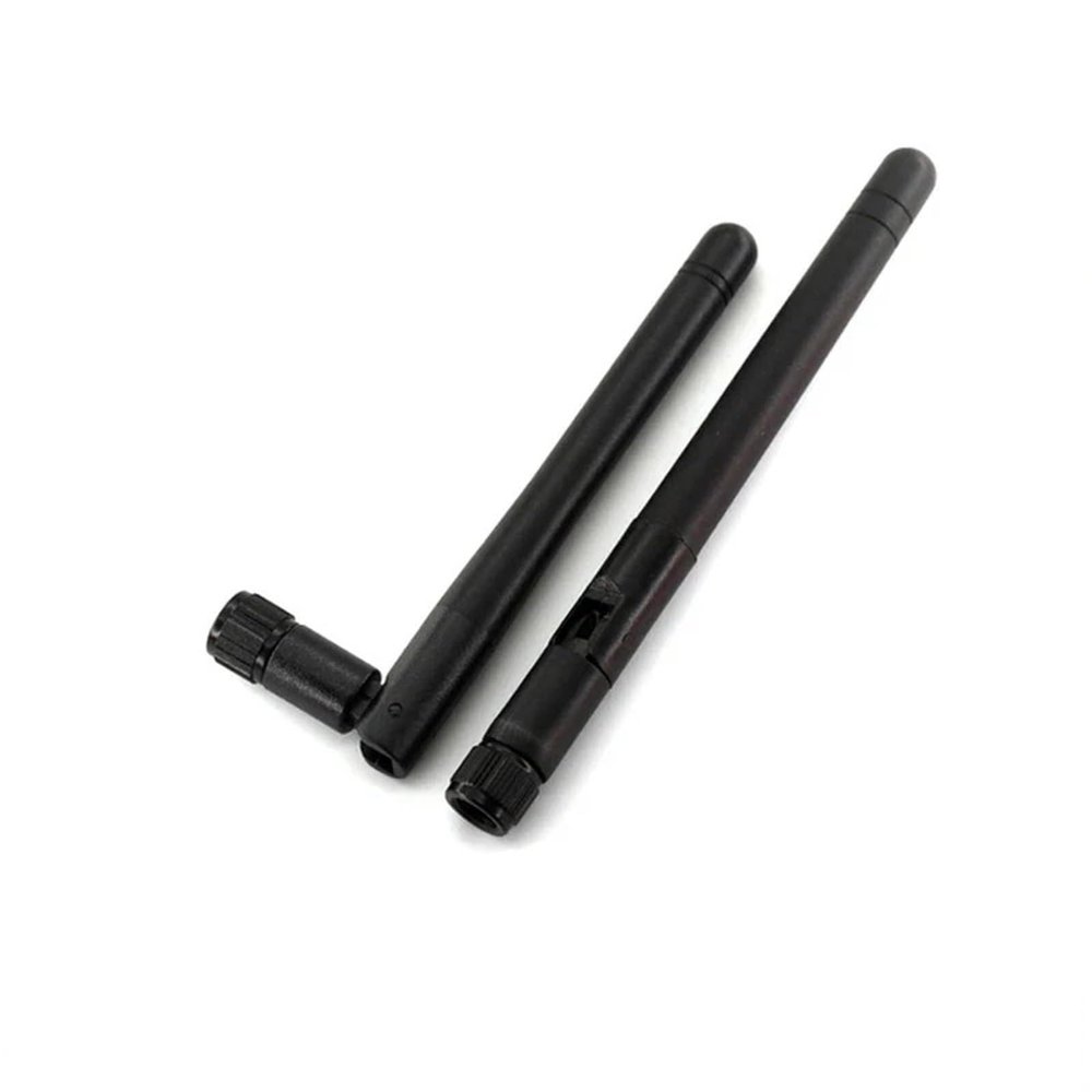 2PCS 2.4G 11CM SMA Male 3dbi WiFi Antenna 2.4G RP SMA Male Universal Antennas Amplifier WLAN Router Antenne Booster 2400-2500mhz