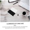 Angoily Aluminum Alloy Memory Card Storage Case 9 Slots Waterproof Design Durable Organizer for Photographers Travel and Outdoor Use view 4