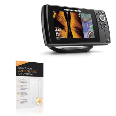 BoxWave Screen Protector Compatible with Humminbird Helix 7 G3 - ClearTouch Anti-Glare Anti-UV EyeCare (2-Pack), Filters Out Harmful Blue Light Reduce Fatigue