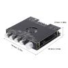 LiebeWH Bluetooth Power Amp Board 2.1 Channel Power Amplifier Module BT5.1 AUX U Disk USB Sound Card Inputs TPA3255 Amplifier Board view 2