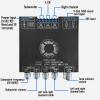LiebeWH Bluetooth Power Amp Board 2.1 Channel Power Amplifier Module BT5.1 AUX U Disk USB Sound Card Inputs TPA3255 Amplifier Board view 3