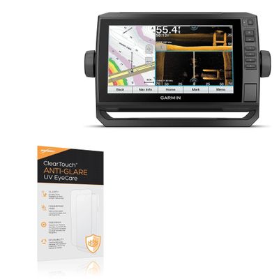 BoxWave Screen Protector Compatible With Garmin echoMAP UHD 93sv - ClearTouch Anti-Glare Anti-UV EyeCare (2-Pack), Filters out Harmful Blue Light Reduce Fatigue