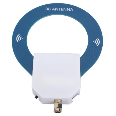 Fafeicy Portable Loop Shortwave Antenna 9.9kHz-181MHz Compact FM,SW Antenna for Stereo Receivers, Malachite, TEF6686 and Ham Radio Connections