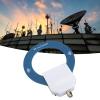 Fafeicy Portable Loop Shortwave Antenna 9.9kHz-181MHz Compact FM,SW Antenna for Stereo Receivers, Malachite, TEF6686 and Ham Radio Connections view 3