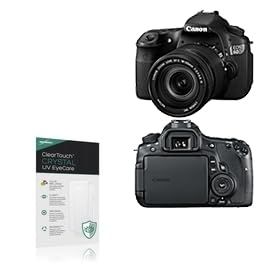 BoxWave Screen Protector Compatible With Canon EOS 60D - ClearTouch Crystal Anti-UV EyeCare (2-Pack), Filters out Harmful Blue Light Reduce Fatigue