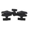 8.1 Inches Double Socket Ratchet Arm for RAM Mounts, C Size 1.5in Ball Components, 360 Degree Rotation, High Load Capacity, Sturdy Nylon Material view 2