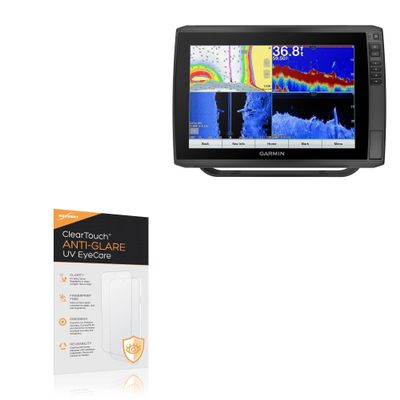 BoxWave Screen Protector Compatible With Garmin echoMAP Ultra 126sv - ClearTouch Anti-Glare Anti-UV EyeCare (2-Pack), Filters out Harmful Blue Light Reduce Fatigue