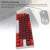 Dam Skerisi 61 Key Mechanical Keyboard, 60% Compact Design, Blue Switch, RGB Backlit, Hot Swappable, Ergonomic, USB Wired for Gaming and Office view 4